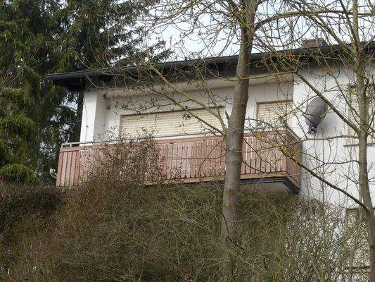 Ansicht Balkon Rückseite