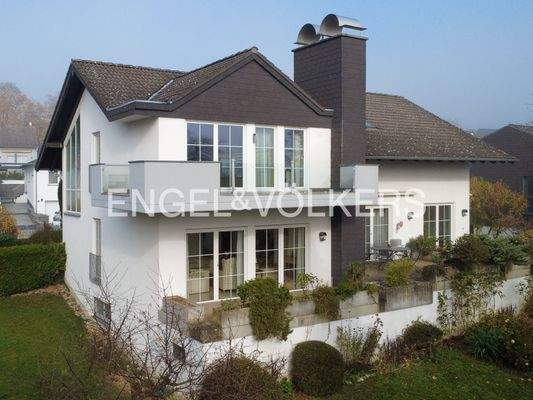 Rückansicht des Hauses