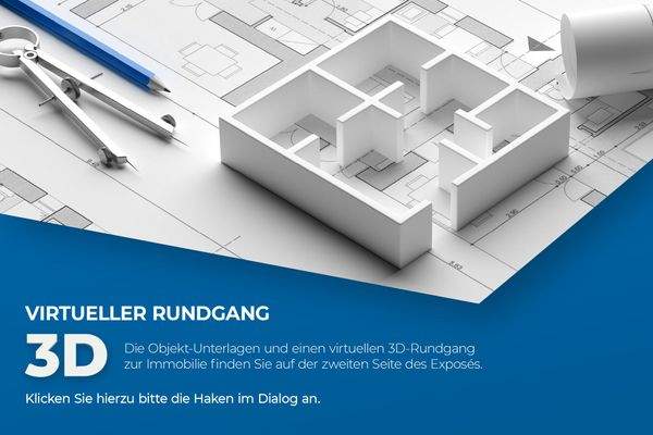 Hinweisbild auf Unterlagen und 3D Rundgang