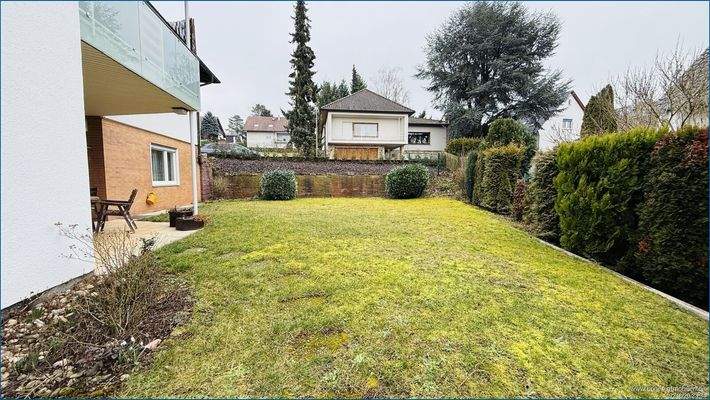 Garten hinter dem Haus