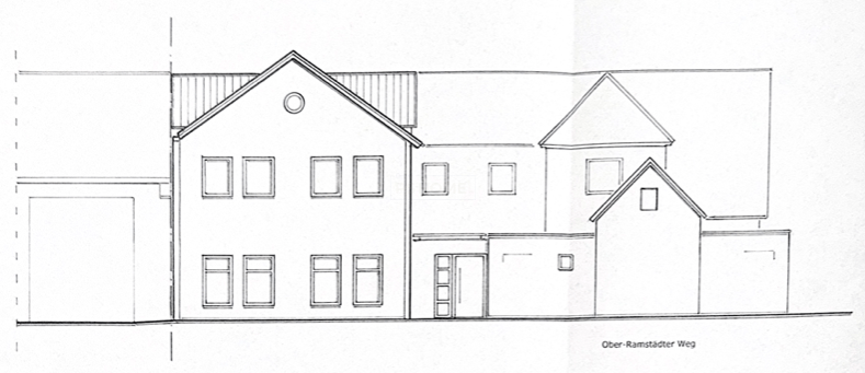 Möglicher Plan umbau Straßenseitig
