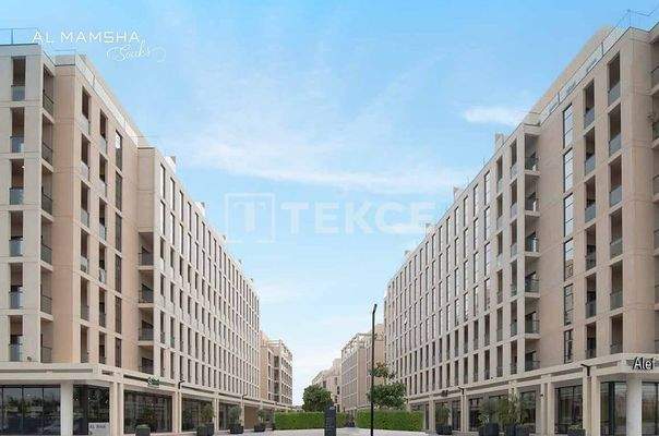 New Spacious Apartments in Sharjah Al Mamsha Raseel