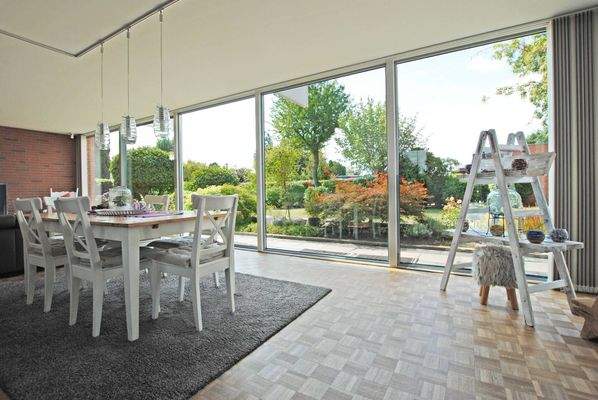 Der Wohn- und Essbereich