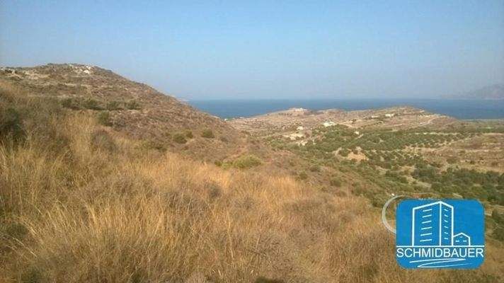 Kamilari Südkreta - Baugrundstück mit 360-Grad-Panoramablick