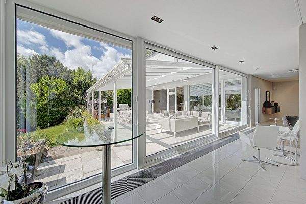 Blick auf die Terrasse