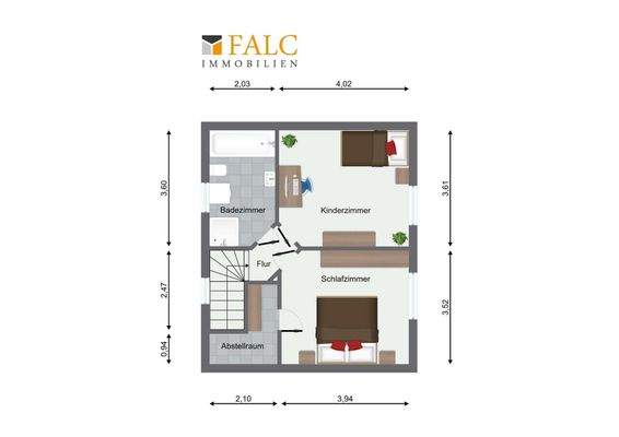 Grundriss Dachgeschoss