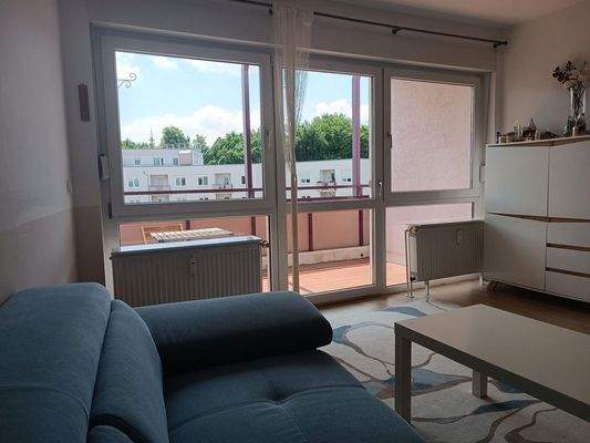 Zugang zum großen Balkon