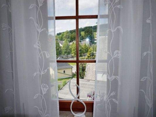 Blick aus dem Fenster