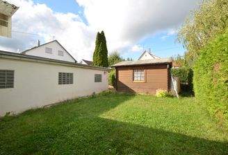 Garten und Geräteschuppen