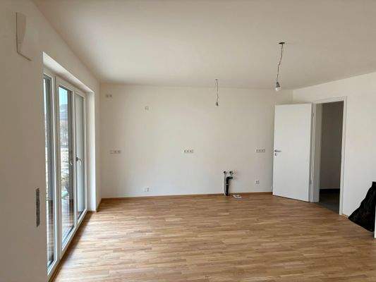 Wohnzimmeransicht zur Küche