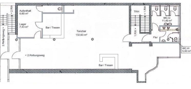 Der Grundriss mit Circa-Maßen