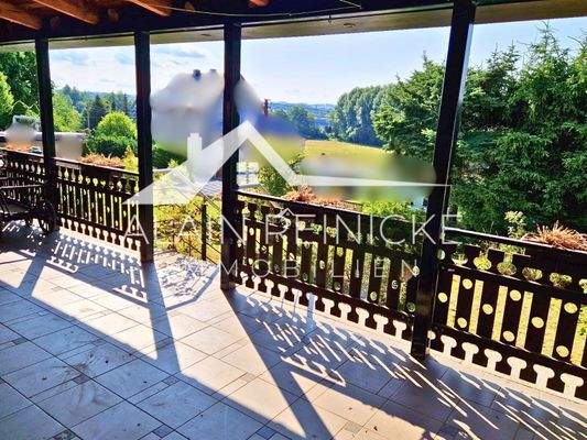 Blick von der Terasse