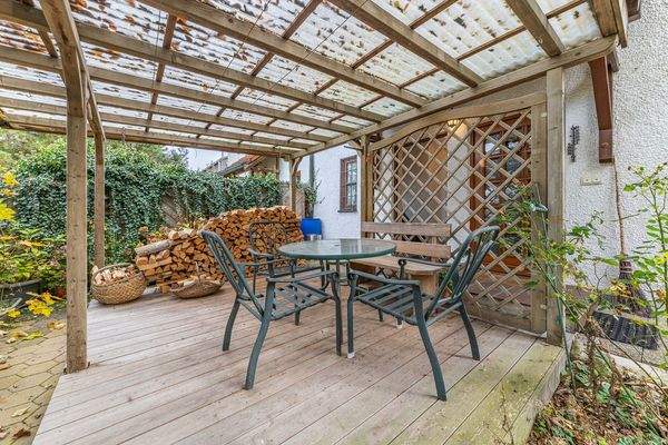 Überdachte Terrasse