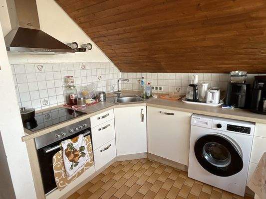 Küche Dachgeschosswohnung