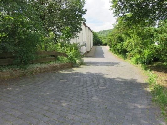 Zufahrt zum Objekt
