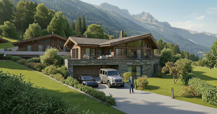 Zweitwohnsitz Luxus Chalet Hinterthal