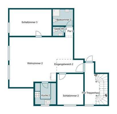 Grundriss Skizze 1.OG