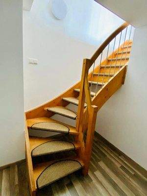 Aufgang zum Dachgeschoss