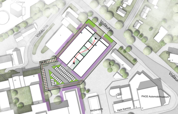Beispiel reines Bürogebäude
