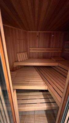 Die komfortable Sauna
