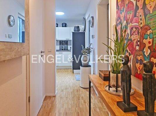 Flur mit Blick zur Küche