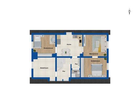 Grundriss Dachgeschoss