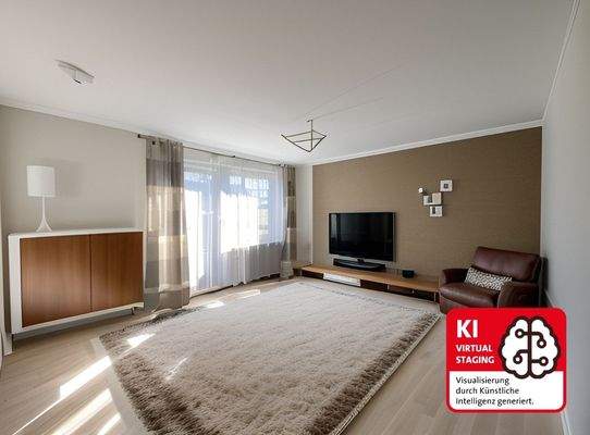 Wohnzimmer modernisiert