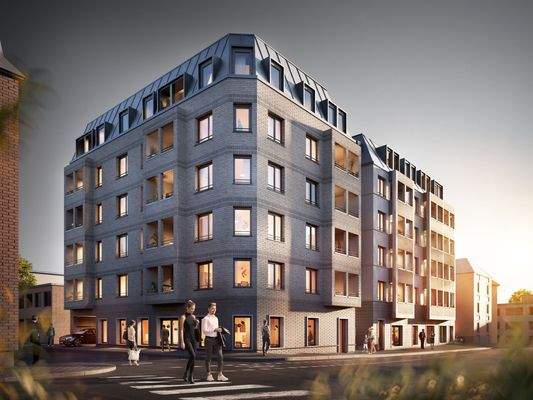 Moderne Wohngebäude Ulm