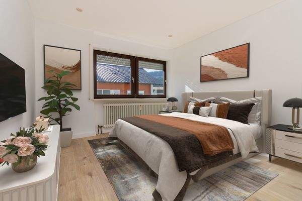 Schlafzimmer (Visualisierung)