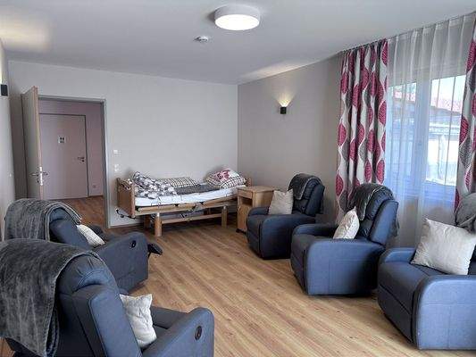 Impressionen vom Ruheraum der Tagespflegeeinrichtung