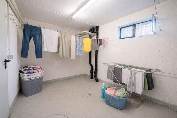 Wäschetrockenraum visualisiert