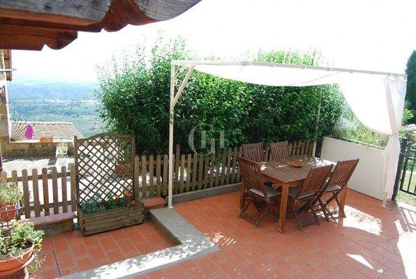 Innenhof und Aussicht