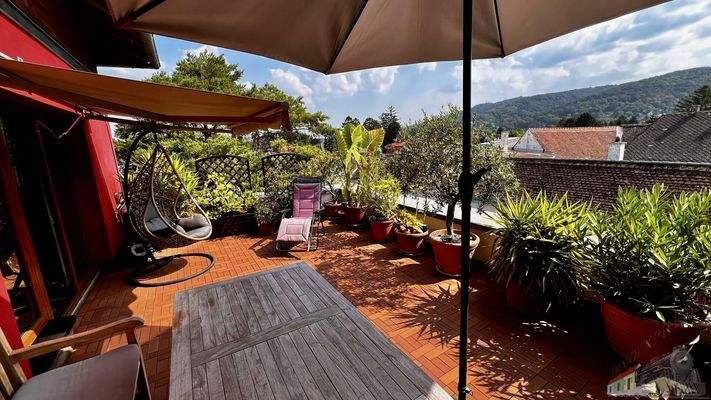 Einfach WOW das Panorama auf der Dachterasse