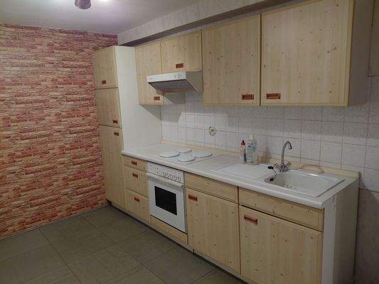 Küche im Untergeschoß