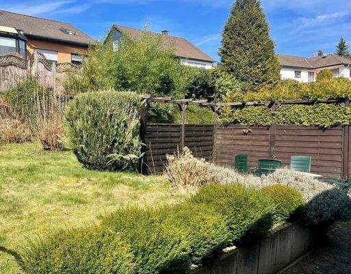 geschützter Platz im Garten