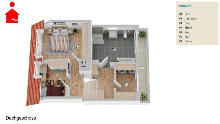 Grundrissvisualisierung