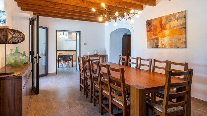 Santany Mallorca Villa zur Miete Esszimmer 92546