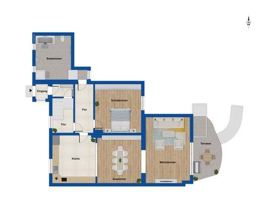 Grundriss Erdgeschoss