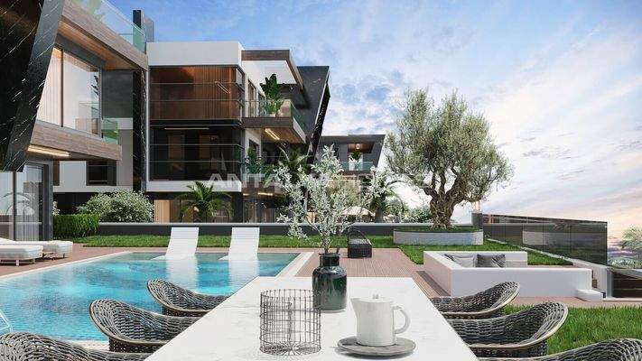 Sea-View Villas with a Private Pool in Alanya Antalya