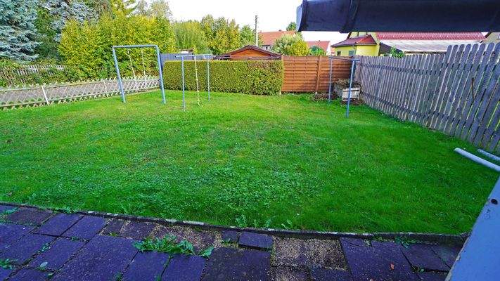 Reichlich Platz zum Spielen für Ihre Kinder, zum Erholen, Gärtnern oder Entspannen