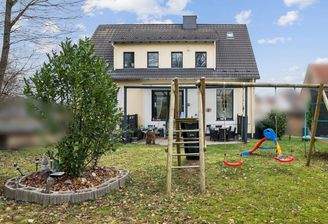 Rückansicht mit Garten