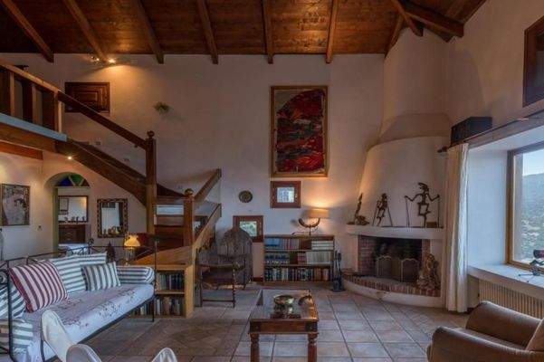 Kreta, Katsikia: Villa und Gästehaus mit fantastischem Ausblick in der Nähe von Agios Nikolaos zu verkaufen