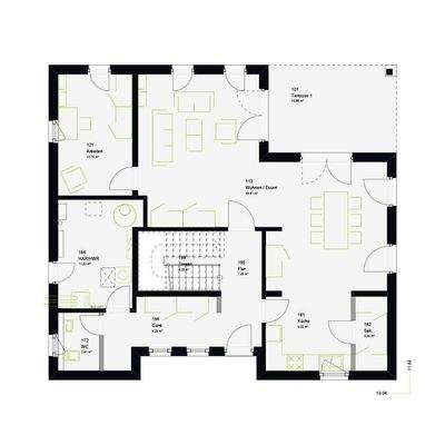 Grundriss Erdgeschoss