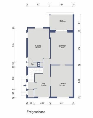 Grundriss Erdgeschoss