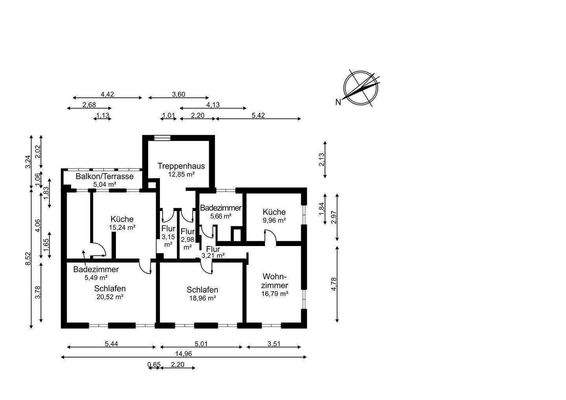 Grundriss Ferienhaus OG