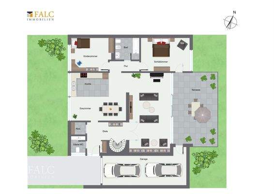 Grundriss Erdgeschoss