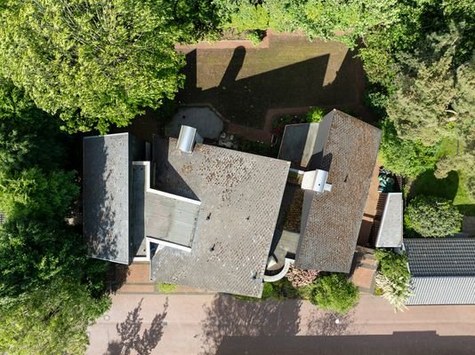 Draufsicht Drohne