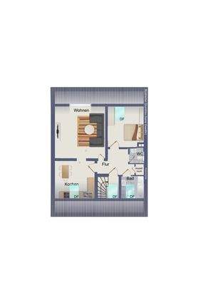 Dachgeschoss (kein Maßstab)