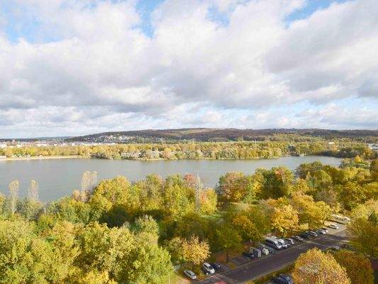 Aussicht über den Mainparksee