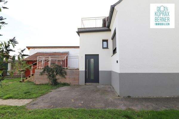 Ansicht seitlich - Eingang